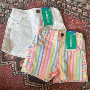 Baby girl denim shorts